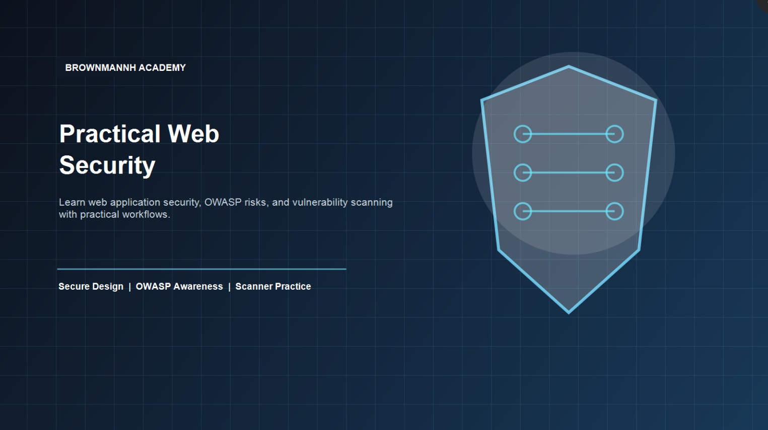 Practical Web Security with Brownmannh Cyberops